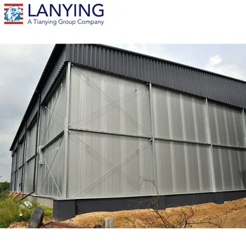Prefabricated steel structure warehouse price low cost industrial shed designs