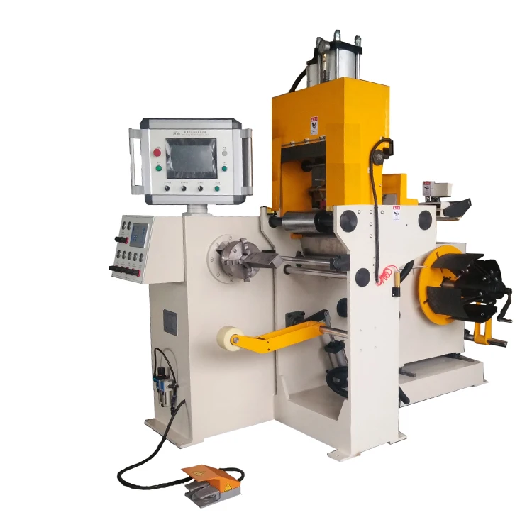 Automatic PLC Control Cold Pressure Welding Dry Transformer Foil Winding Machine