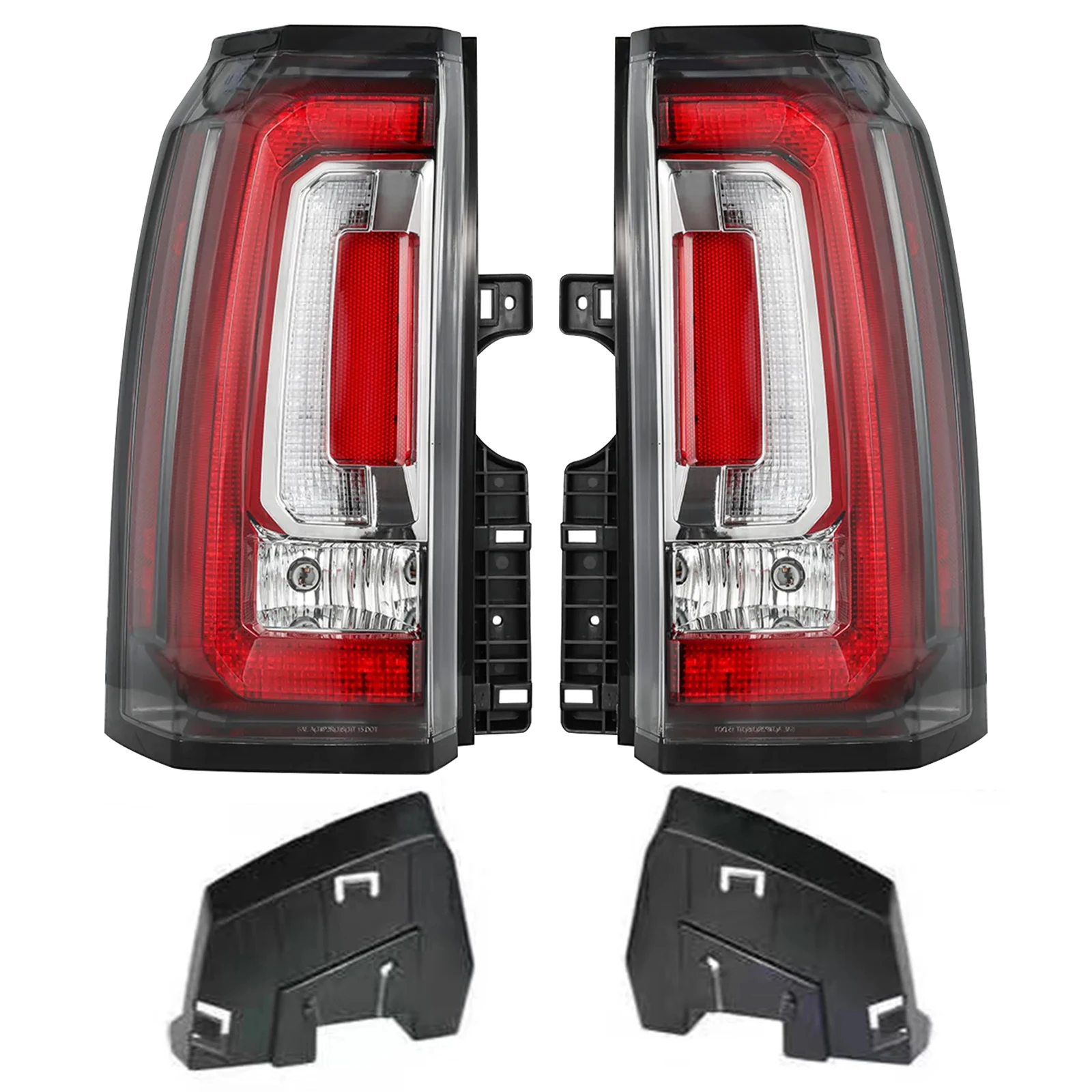 Tail Lamp Car Assemblies LED Tail Light for GMC Yukon/Youkon XL 2015-2020 Outer Rear Taillight Assembly Brake Tail Lamp Pair
