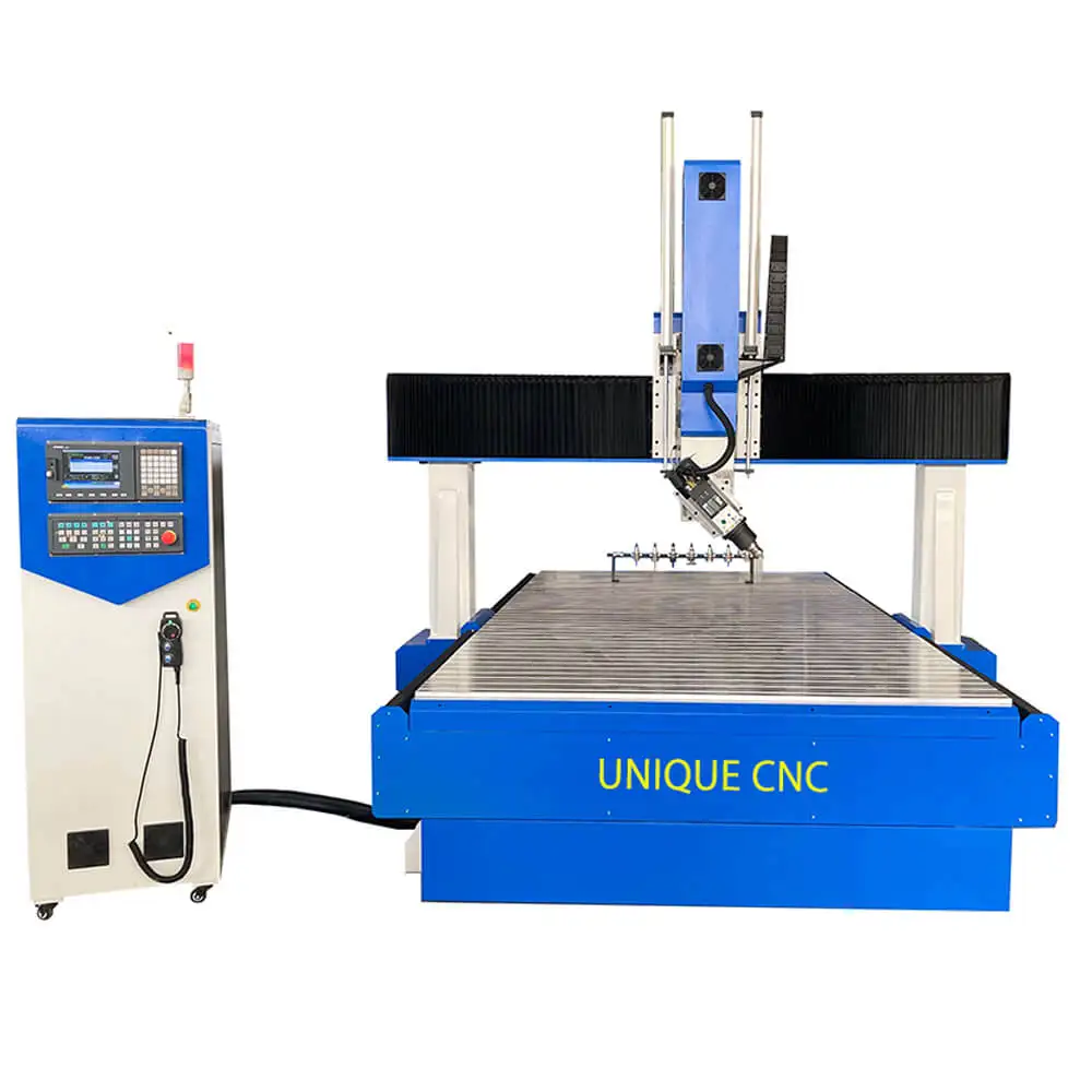 Tool sensor cnc 4 axis router Taiwan PMI 30MM guide rails  cnc router wood carving machine cnc router machine for wood 4 axis