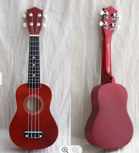 Fashion Style Multiple Color Good Quality Ukulele 21 Inch For Beginners