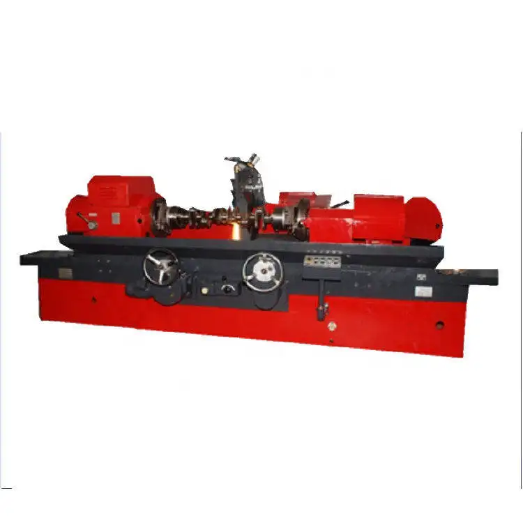High-Accuracy Double Wheel Head Steel Crankshaft Grinding Machine