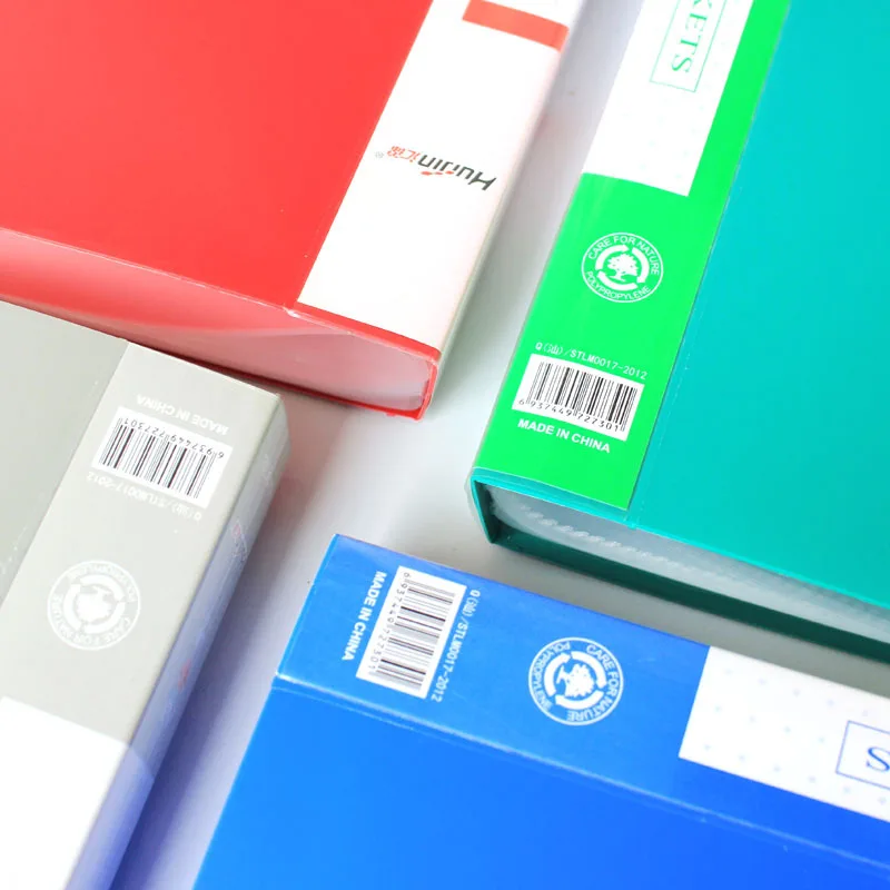 Good Quality Hard Cover PP Plastic Expanding File Folder , A4 PP Office File Folder