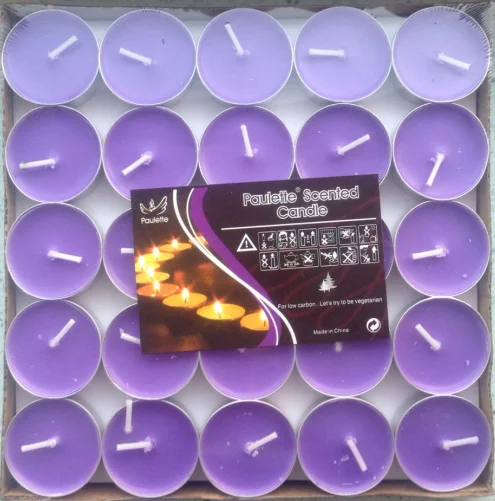 tea light candles scented 50 pack
