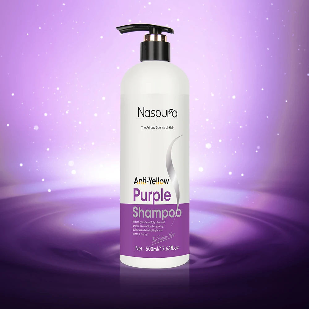 Professional Salon Use Anti Yellow After Bleaching For Better Coloring Shampoo