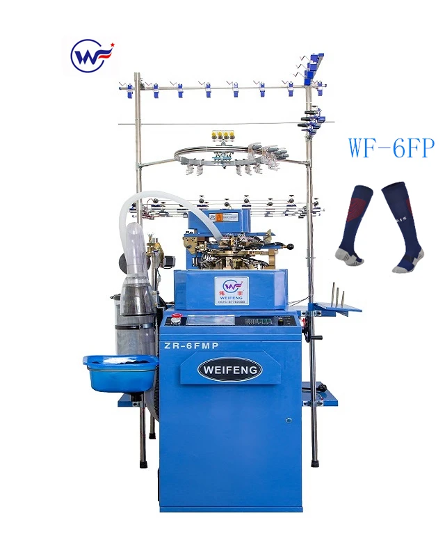 
ce certification plain football sock making machine for manufacturing cotton football socks in china 