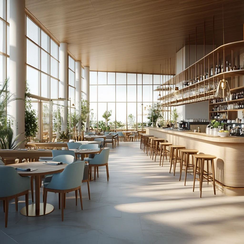 Modern Custom Outdoor Cafe Interior Design Decoration Coffee Shop Design Cafe Bar Counter Design Coffee Store Furniture
