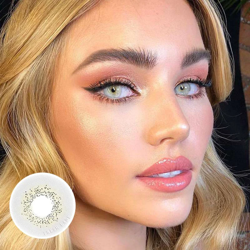 Freshlady Athena natural Mist circle grey color contact lenses