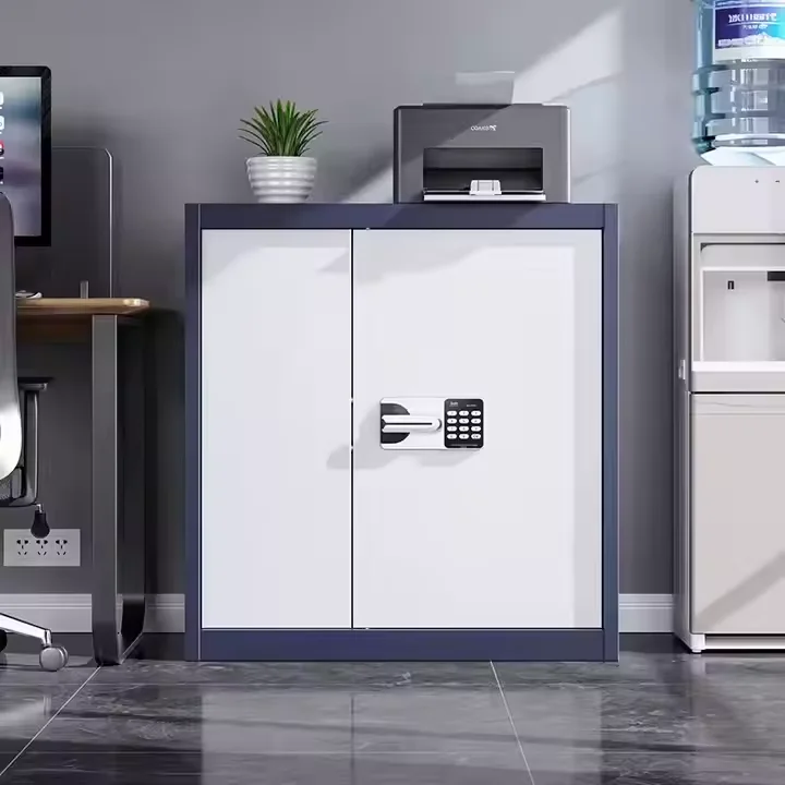 Electronic Password Steel Safe Box for Home and Office Security Fireproof and Waterproof Steel Safe for Document Storage