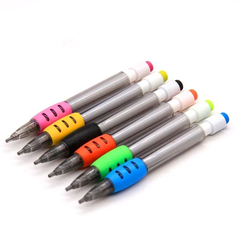 New design custom plastic mechanical pencil / 2B students testing mechanical pencil