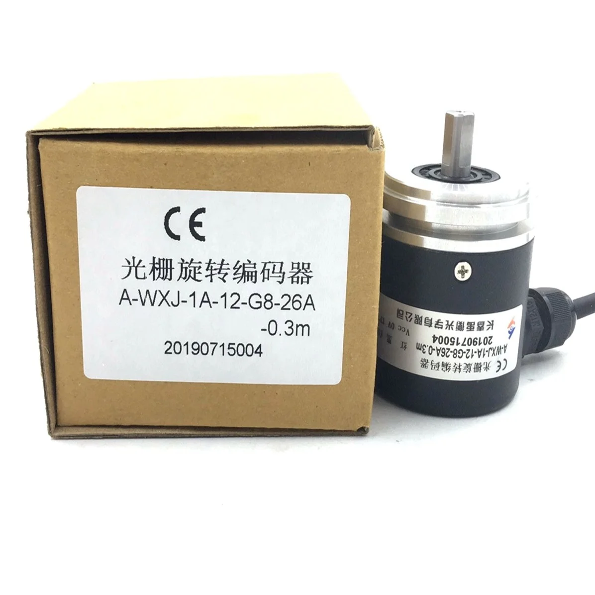 A-WXJ-1-8-G5-26F-0.3M  YUHENG encoder Absolute solid shaft  rotary encoder New original genuine Ready to Ship