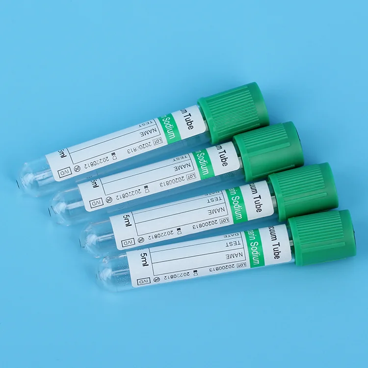 Bd Sst Heparin ESR Plain EDTA Blood Collection Tube with CE Approval