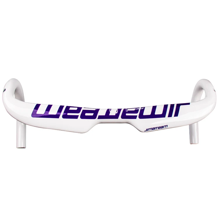 Ультралегкий углеродный руль для дорожного велосипеда с индивидуальным дизайном 400/420/440 мм 700C 31,8 мм 230 г