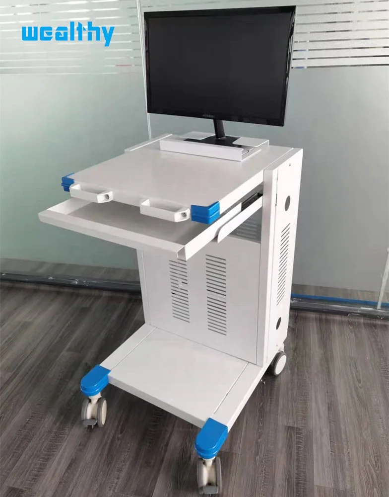 Wealthy Laparoscopy endoscopy cart trolley medical endoscope cart  trolley