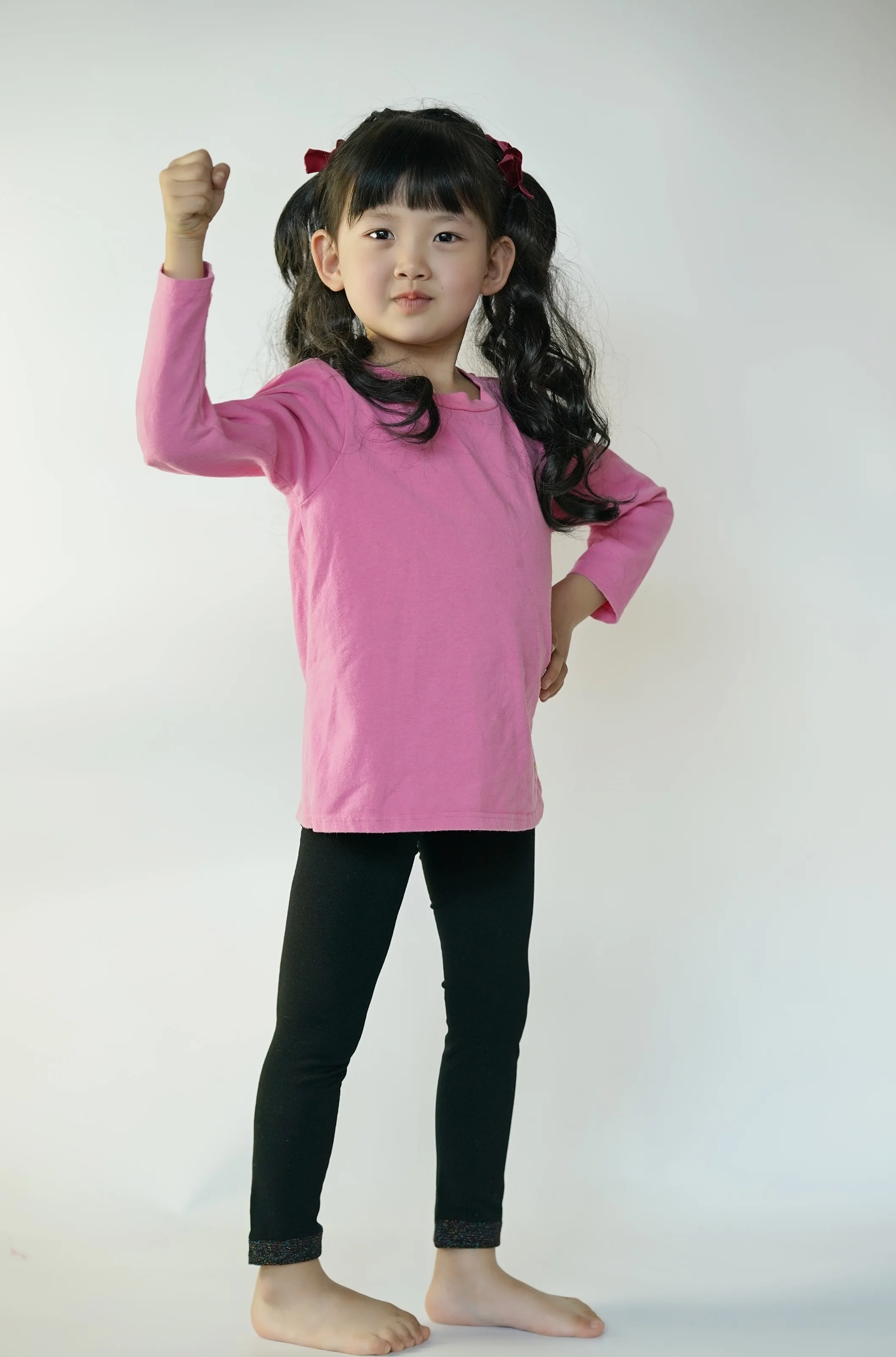 OEM Bling Bling Cozy Girls Warm Fleece Brushed Winter Leggings Kids Pantyhose Tights