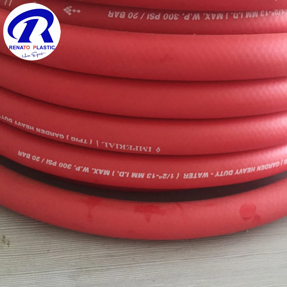 Flexible PVC Mix Rubber High Pressure Air Water Hose for Rubber Hose