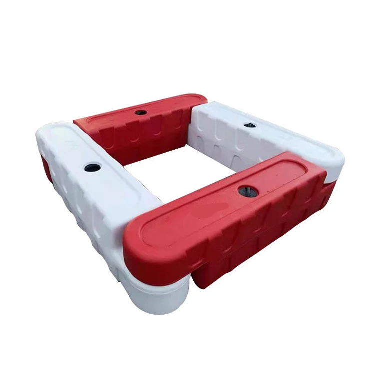 factory Indoor and outdoor track use go karting barrier/rotational molding plastic barrier for race track/traffic safety barrier