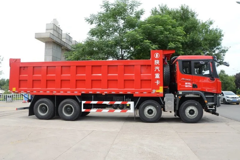 8x4 левый привод Shaanxi автомобильный Delong X3000 ручной самосвал гусеничный