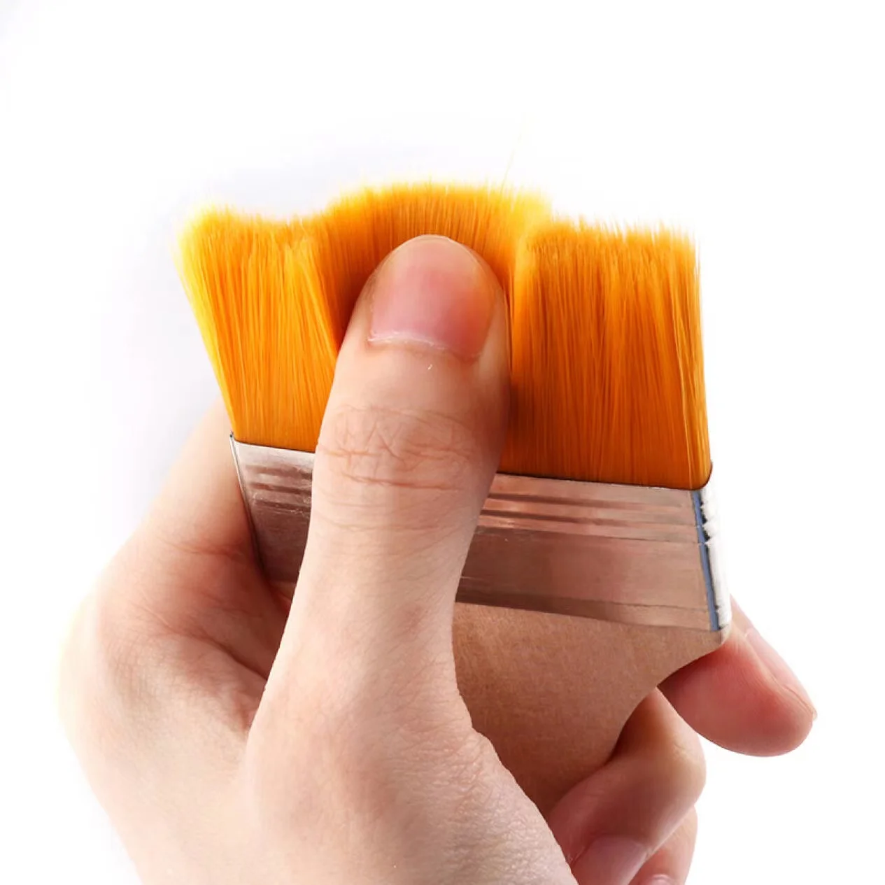 1 Pcs Wood Handle Brush Tool for Painting Gilding Gold Leaf Brush Edible Gold Leaf for Food Oil Painting Pens Gold Foil Tools