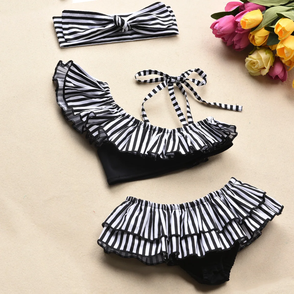 
Hot sell Kids bathing suit baby girls swimwear/infant girl bathing suit newborn clothes 2020 baby swimsuit bikini 