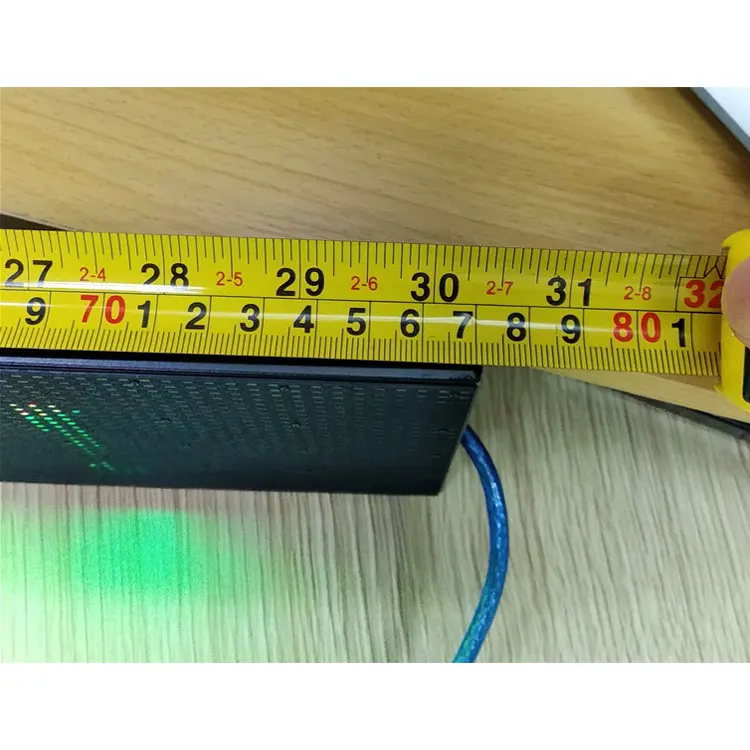 Wifi Remote Control 128X32 Led Matrix Message Programable Board Color Panel Led Small Billboard Sign Can Display Commodity Price