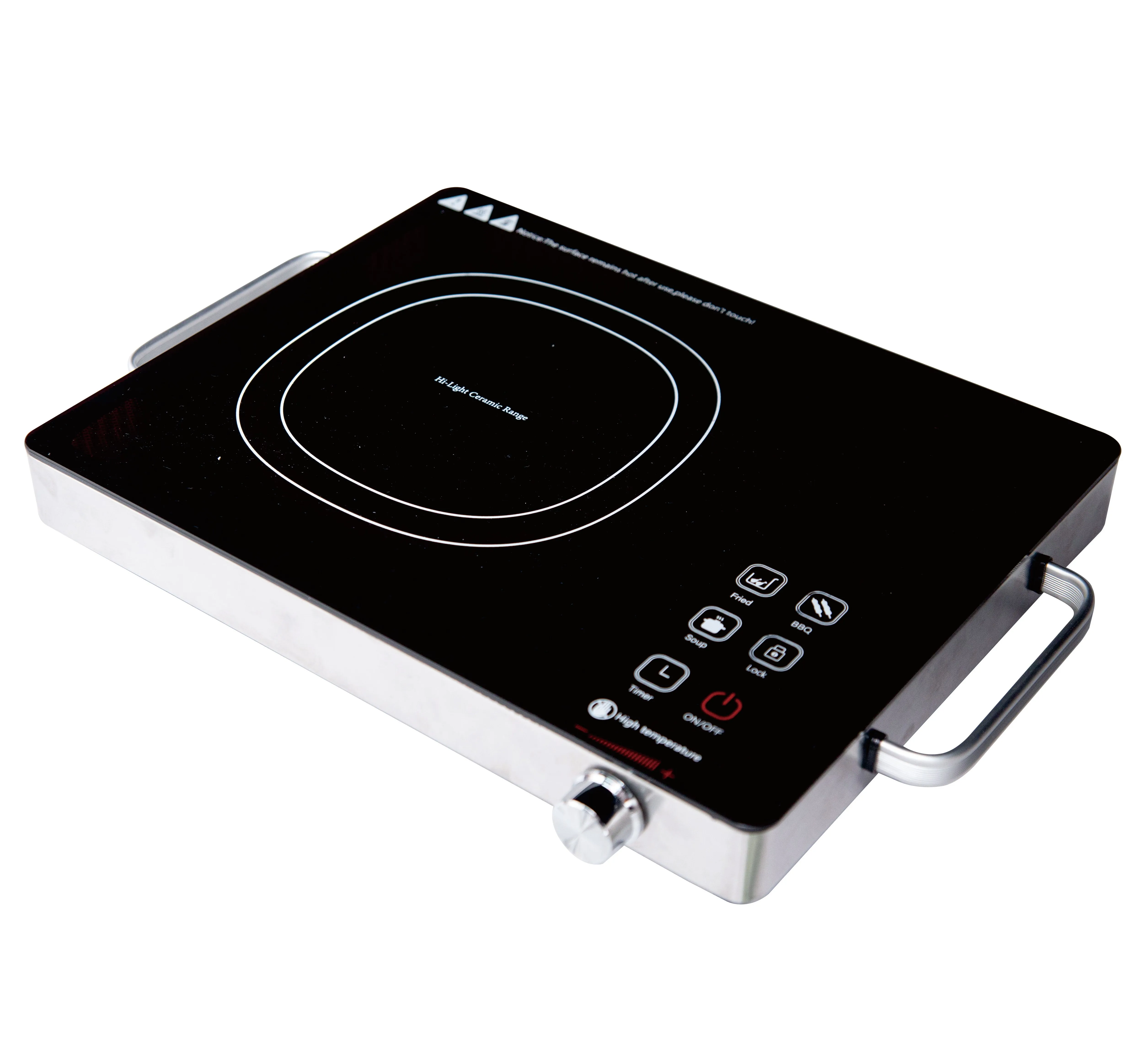 Touch Screen Five Function Magnetic Digital Control Single Infrared Cooktop Induction Cooker
