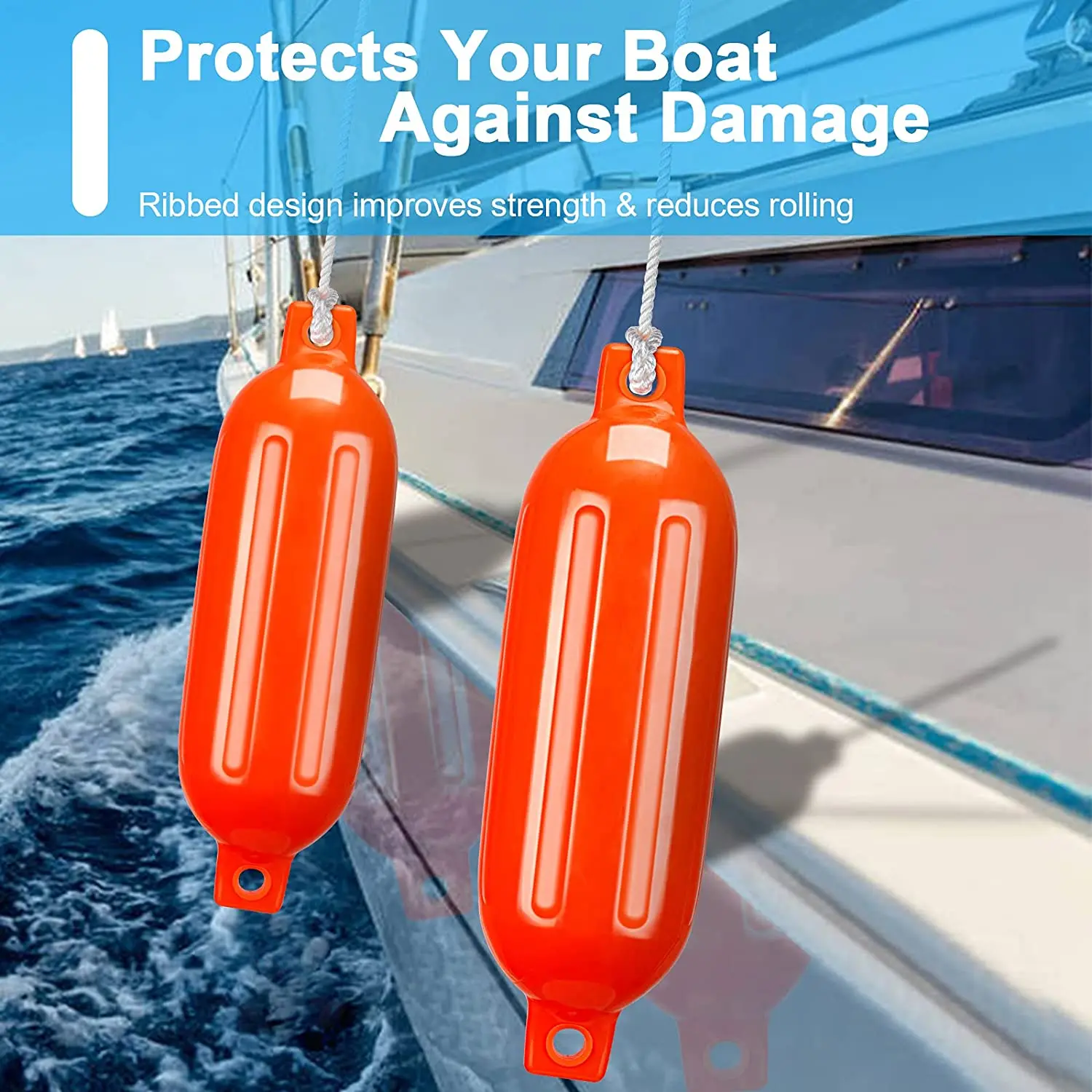 GREAT FAST watersport wakeboard Boat Fender Round Anchor Buoy Dock Bumper Ball Inflatable Vinyl Shield Protection Mooring Buoy