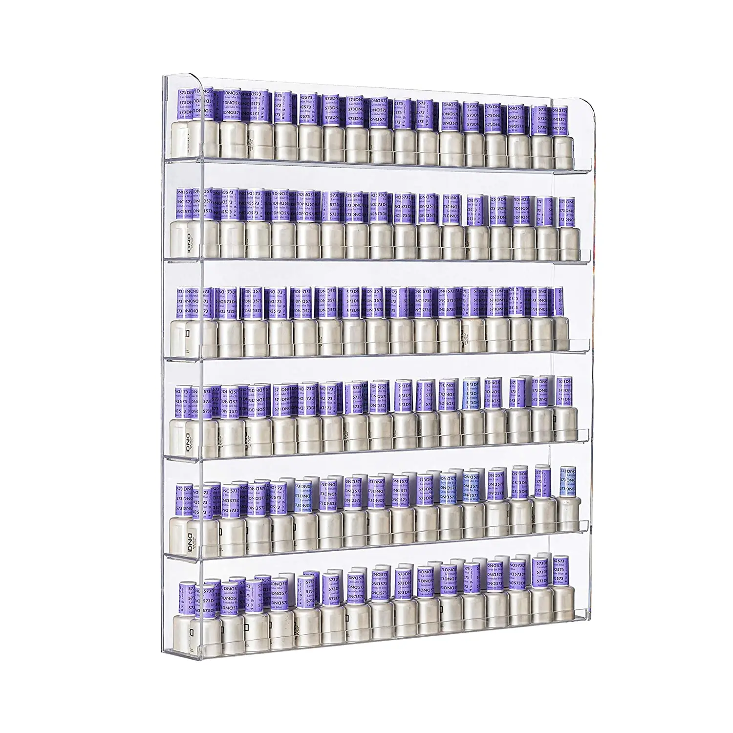 AMT Acrylic Nail Polish Racks for the Wall. CLEAR Nail Polish Display. Young Living Essential Oils Organizer.