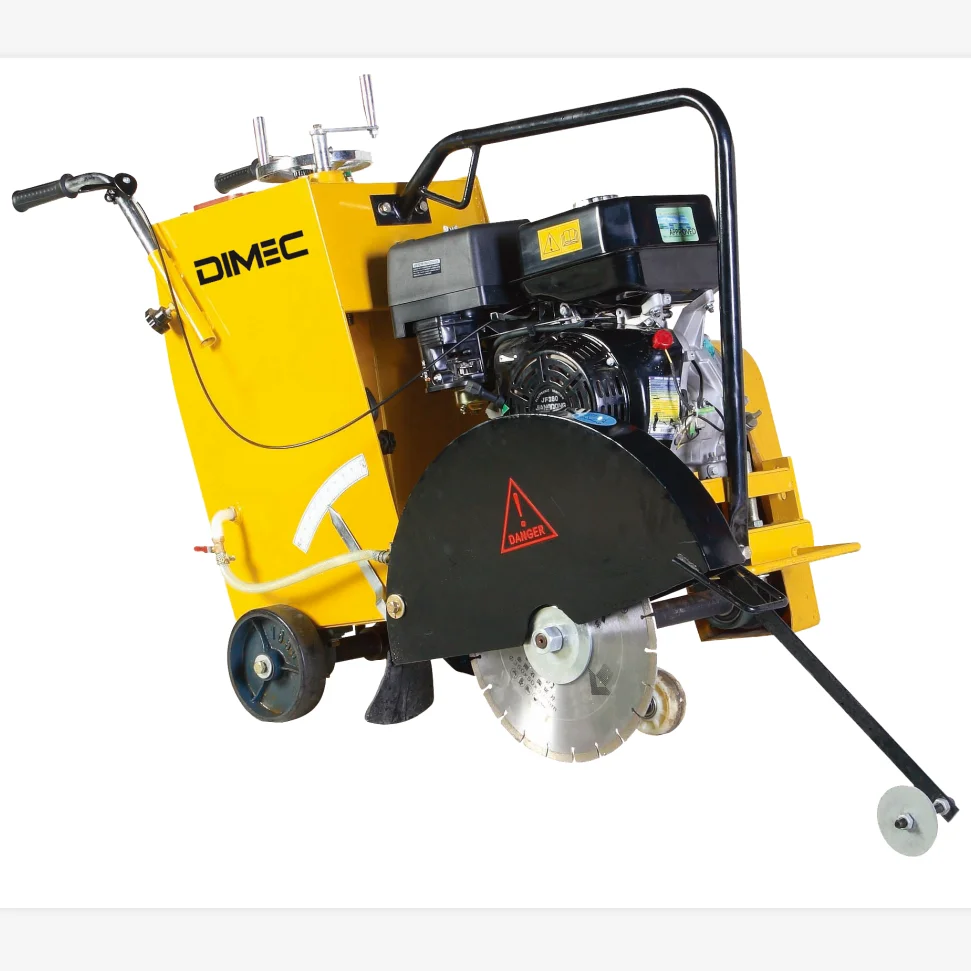 DIMEC PME-Q550 Loncin G390F Semi-Self Propelled Diamond Blade Concrete Cutting Saw