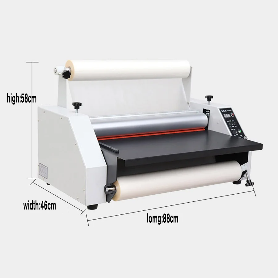 Automatic film transfer function Hot and Cold laminator machine