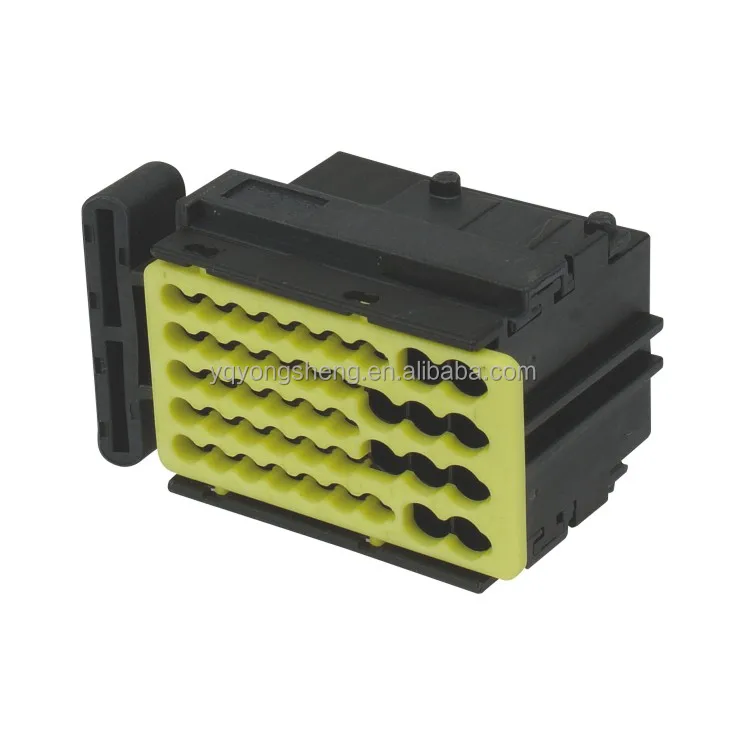 936421-2 TE/AMP/TYCO PA66 black auto 42 Pin Waterproof Connector, auto wire harness connectors