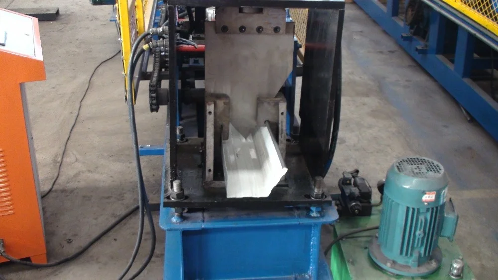 
Factory price zinc slat rain water aluminum ogee K gutter cold roll forming machinery made in China 