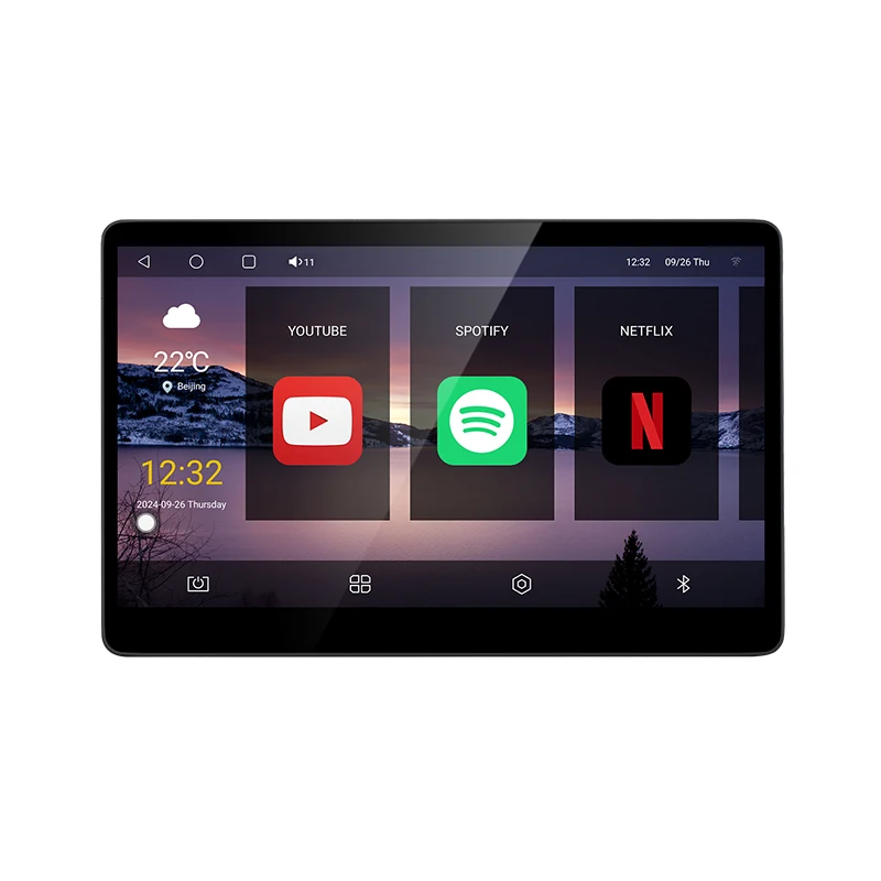 2024 SZDALOS 3+32G Qualcomm 8-core Chip Radio 15.6' Co-pilot Screen Car Entertainment Screen Car Multimedia Player