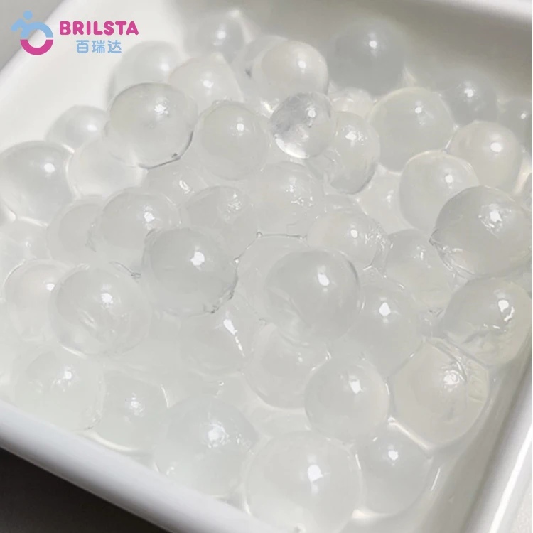 Brillsta Hot-selling Taiwan Bubble Tea Ingredients Milk Tea Mango Barley Flavor Popping Boba