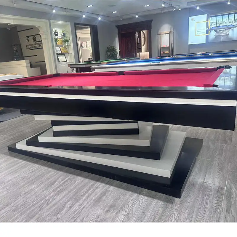 Professional Factory Direct Sales Pool Tables Slate Bed Solid Wood Billiard Table 7ft/8ft/9ft Luxury Modern Billiards