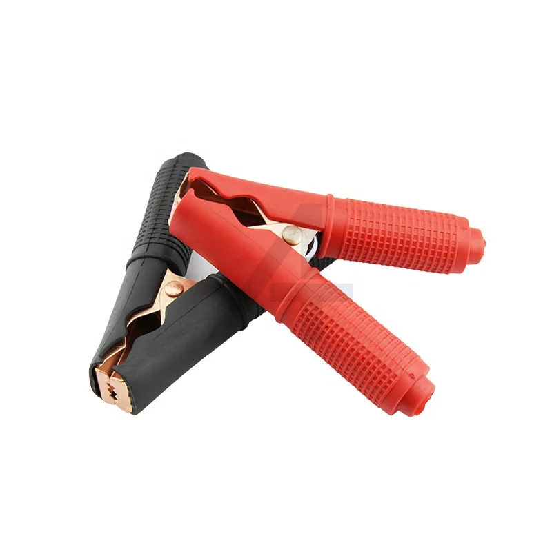 JIALUN 100A 94.5MM Copper Plated Fully Insulated Caravan Car Charging Battery Clamp