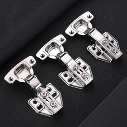 Aluminum frame concealed mounting plate furniture door hinges
