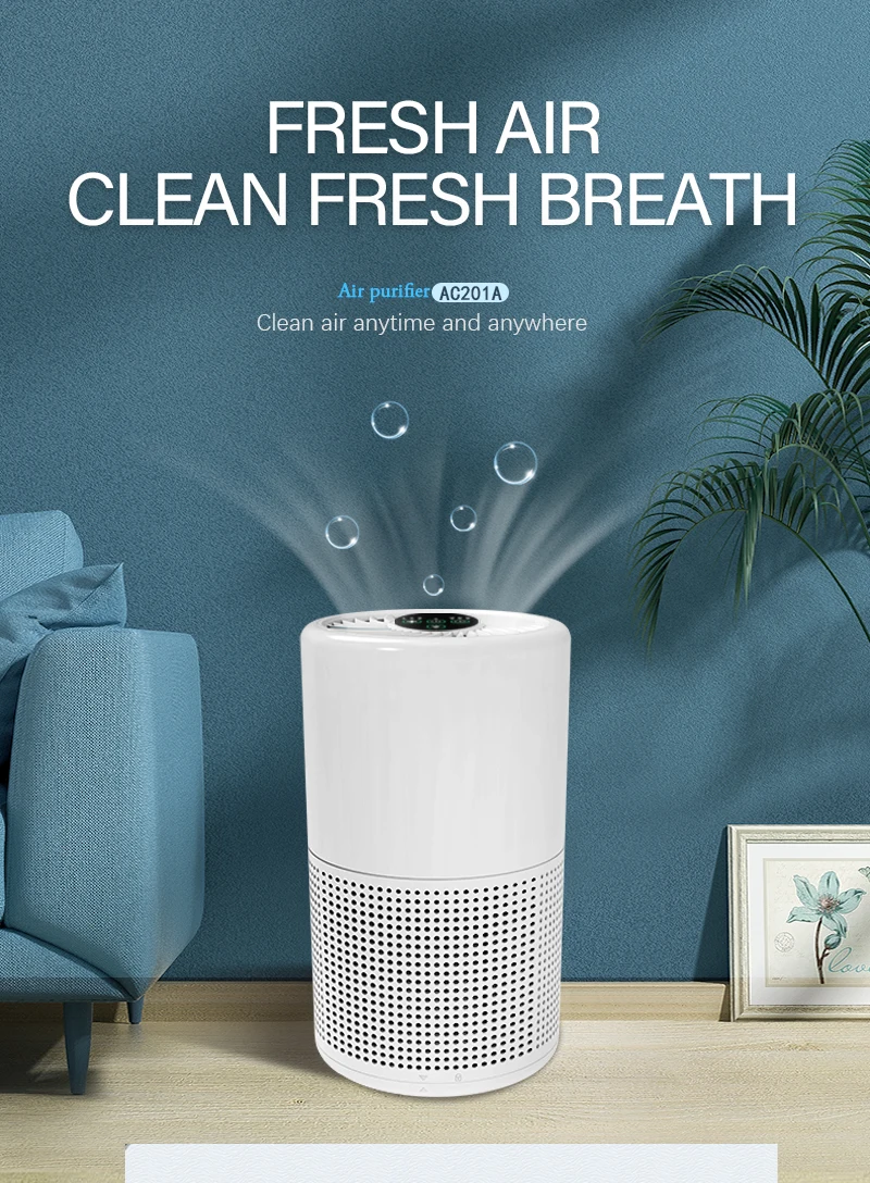 Kooling brand Sleek new finishes  improve Indoor Air Quality home use air purifier