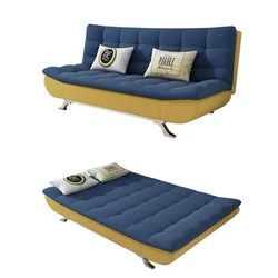 Practical fabric sofa bed multi-purpose Divan living room sofa and bed combination folding sofa
