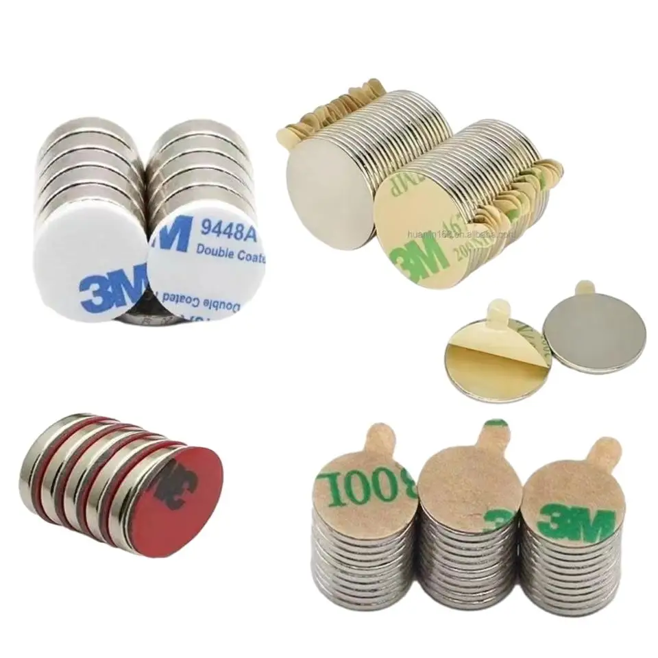 Neodymium Magnet Magnetic Catcher for Refrigerator round Pin Back with Adhesive Magnetic Sheet Making Supplies Vinyl Magnets