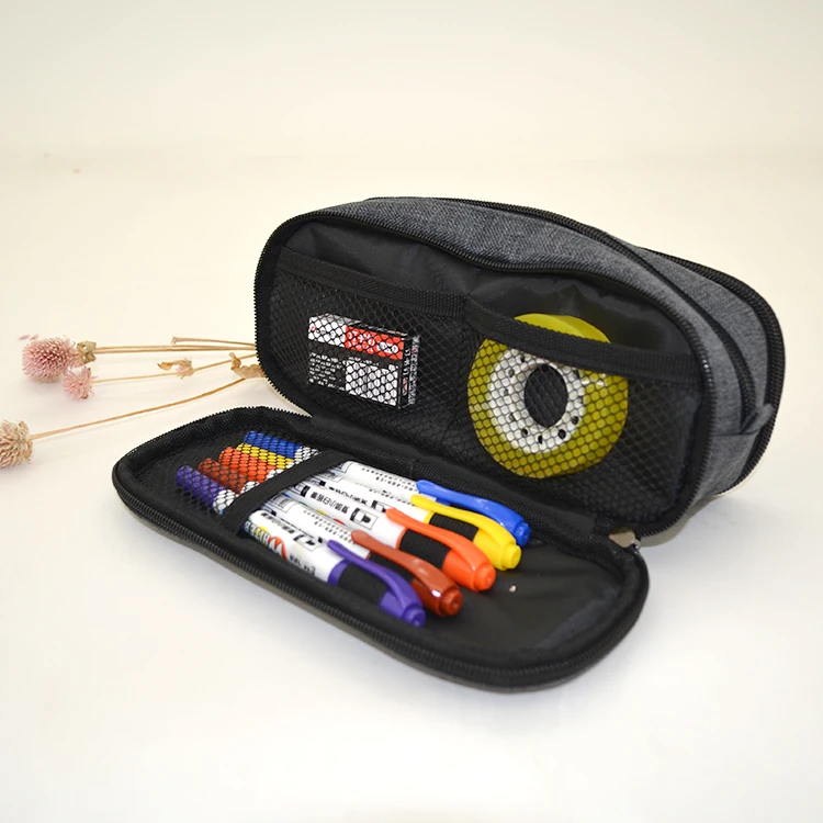 2024 New Design Multi-functional Tool Bag 3 layers College Student Kids Pencil Case