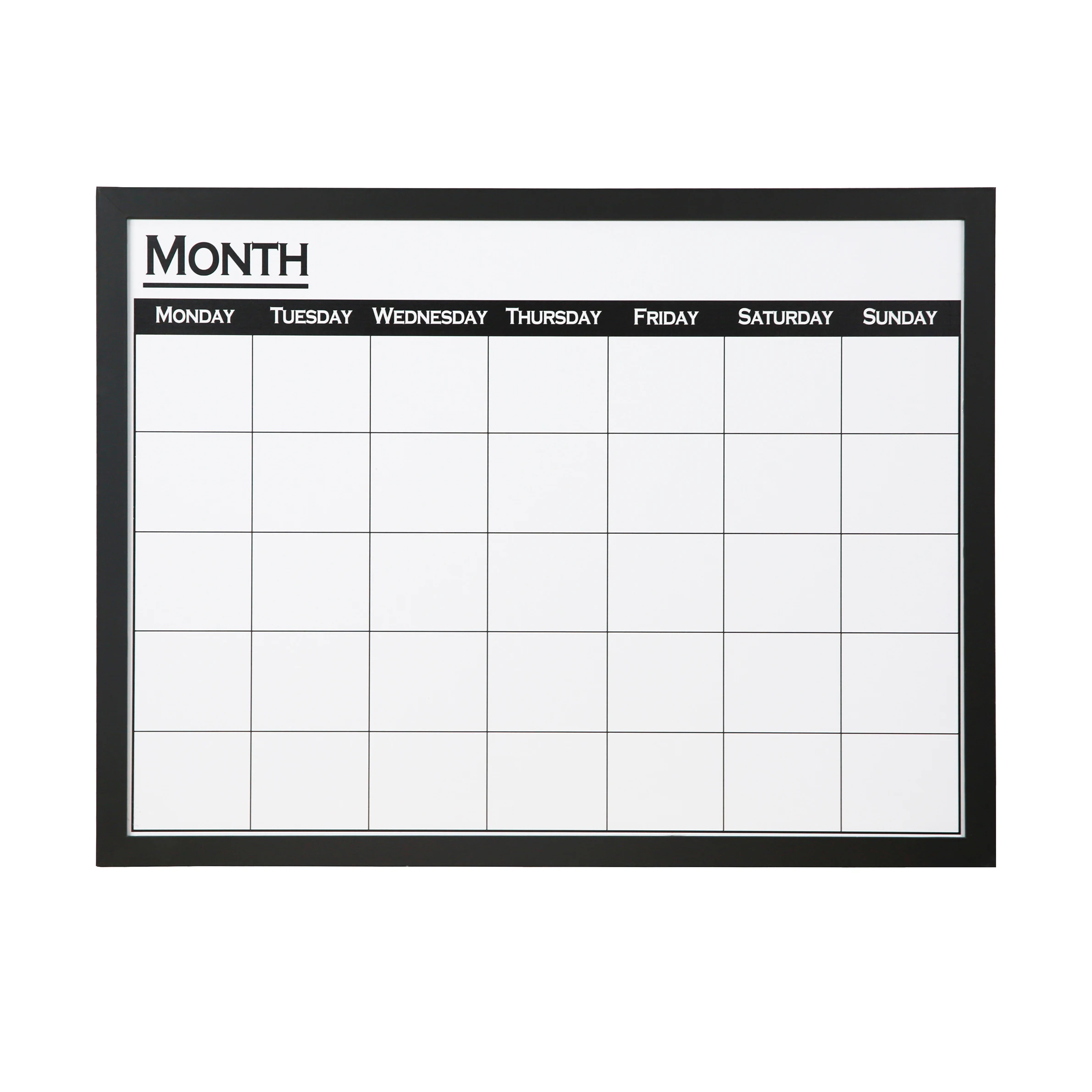 Digital Printed Simple Design Calendar Weekly Magnetic Planner  Whiteboard