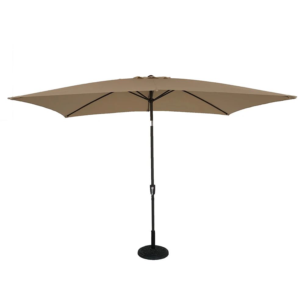 Big sunshade umbrella  market parasols rectangulaires 3m x 6m outdoor