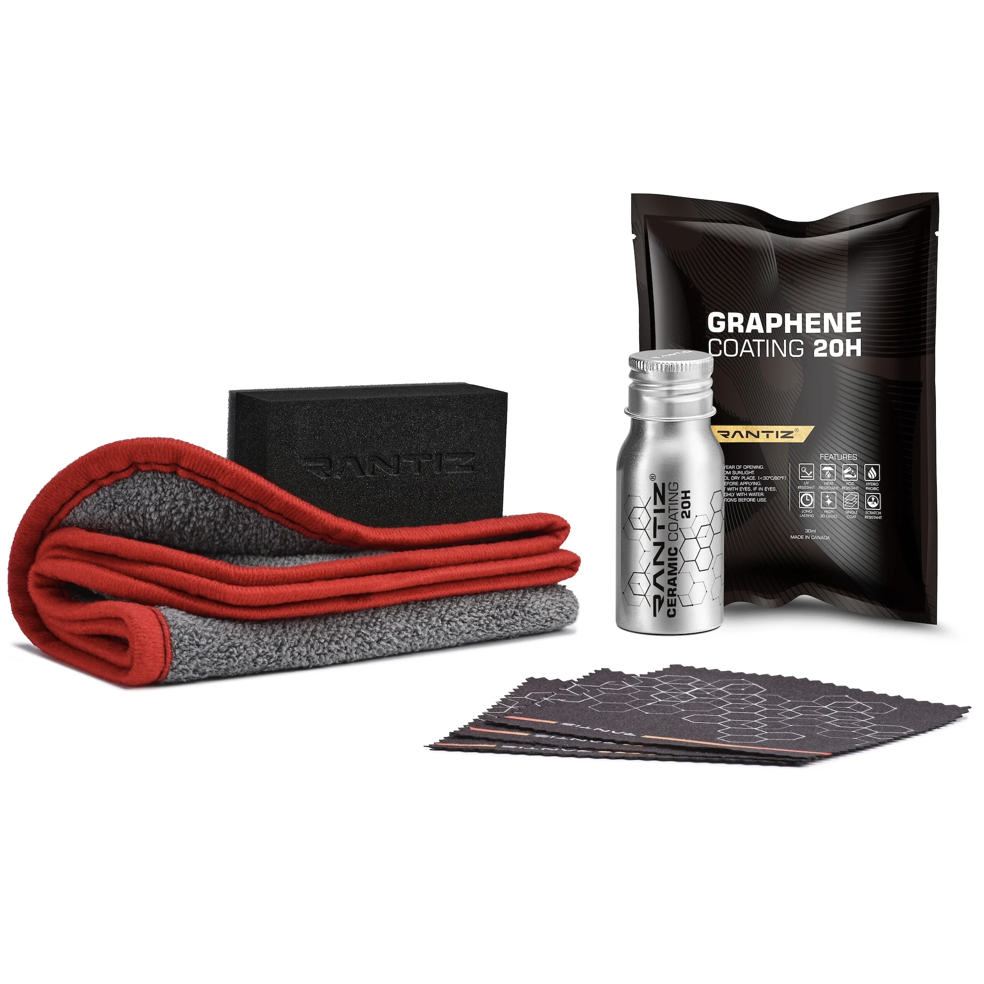 NANO GRAPHENE CERAMIC COATING 20H FOR DETAILING STUDIOS TO CAR CARE BODY PAINT PROTECTION, BEST QUALITY | SUPER ANTI-SCRATCH