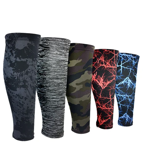 Basketball Football Calf Support Brace Compression Running Cycling Shin Guard Band Protector
