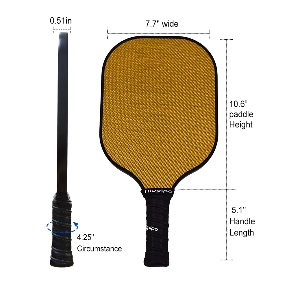 
Factory price Wholesale Carbon Fiber pickleball paddle racket 
