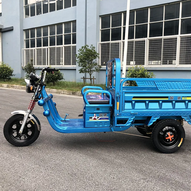 cheap 20A 32A 45A adult heavy duty farm electric cargo tricycle 800w 1000w china for