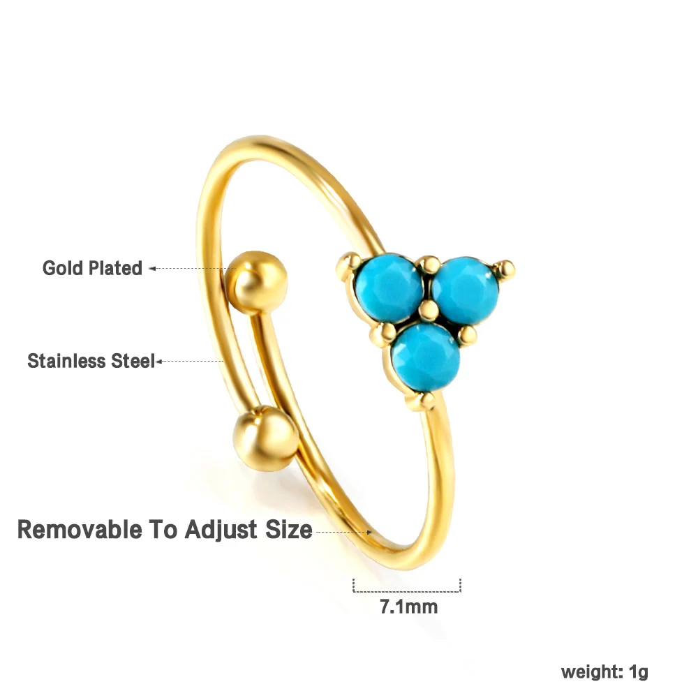 Characteristic Roman Numerals Rings Stainless Steel cz 18k Gold Plated Women Jewelry Ring