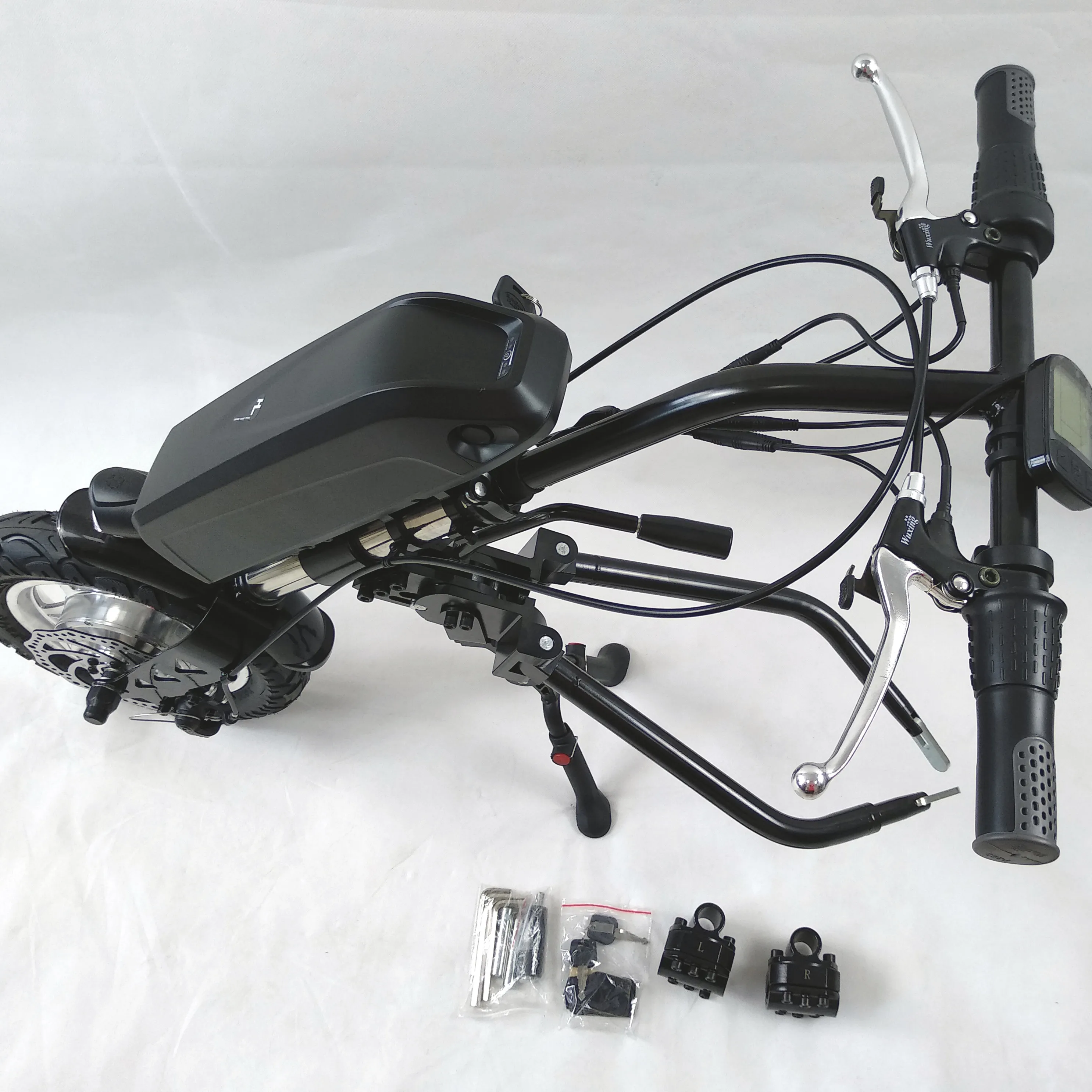 
Cheap Electric Wheelchair Used Light Folding Electric Wheelchair Attachment Electric Handcycle 36V/48V 250W/350W 