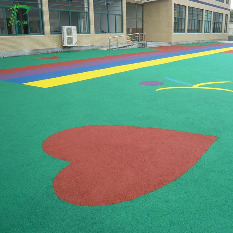 Hot-sale  High Elastic  Eco-friendly Athletic Tracks  Colorful Rubber Granules EPDM Rubber Crumb